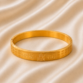 Jai Shri Ram gold-tone Rakhi Kada bracelet for brother