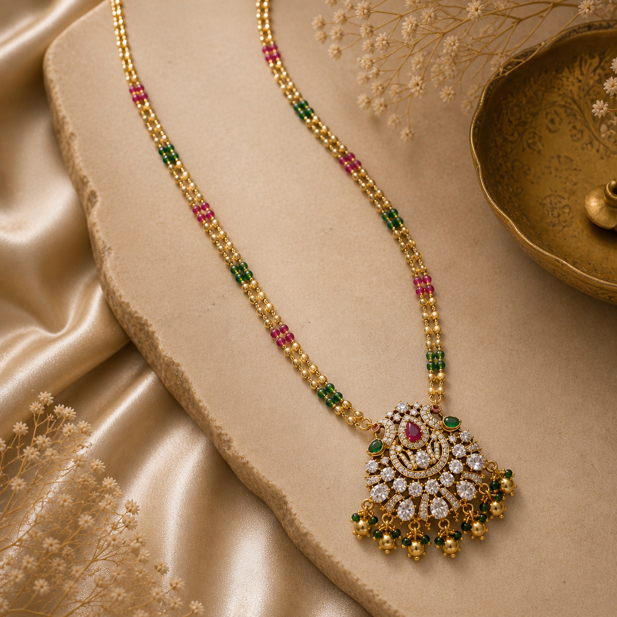 Aabha Stone Chain
