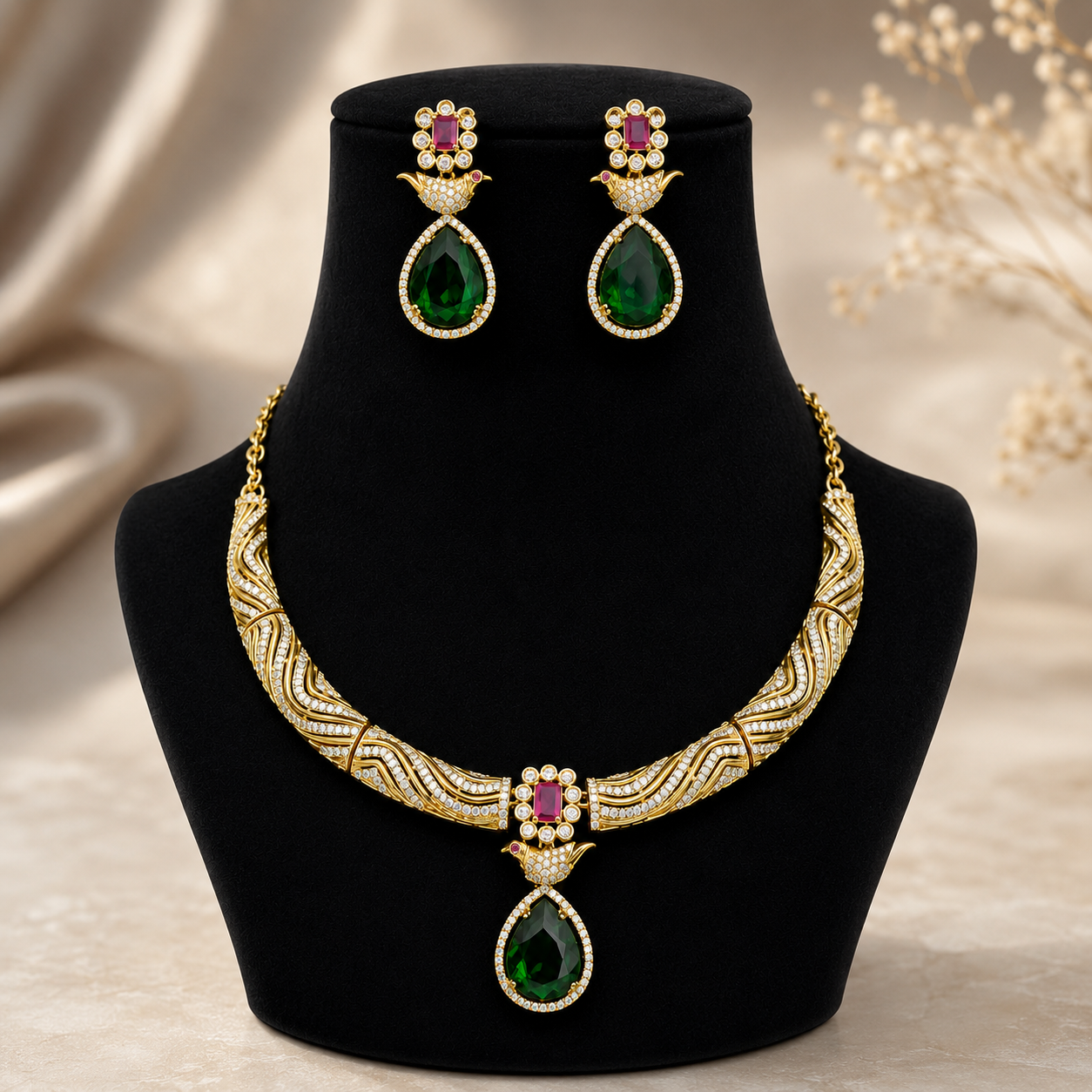 Emerald Aura Set